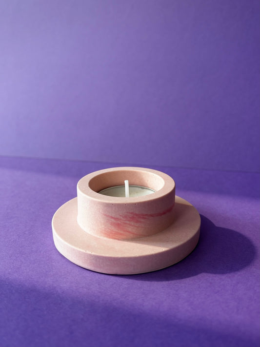 Halo Pastel Tea Light Holder