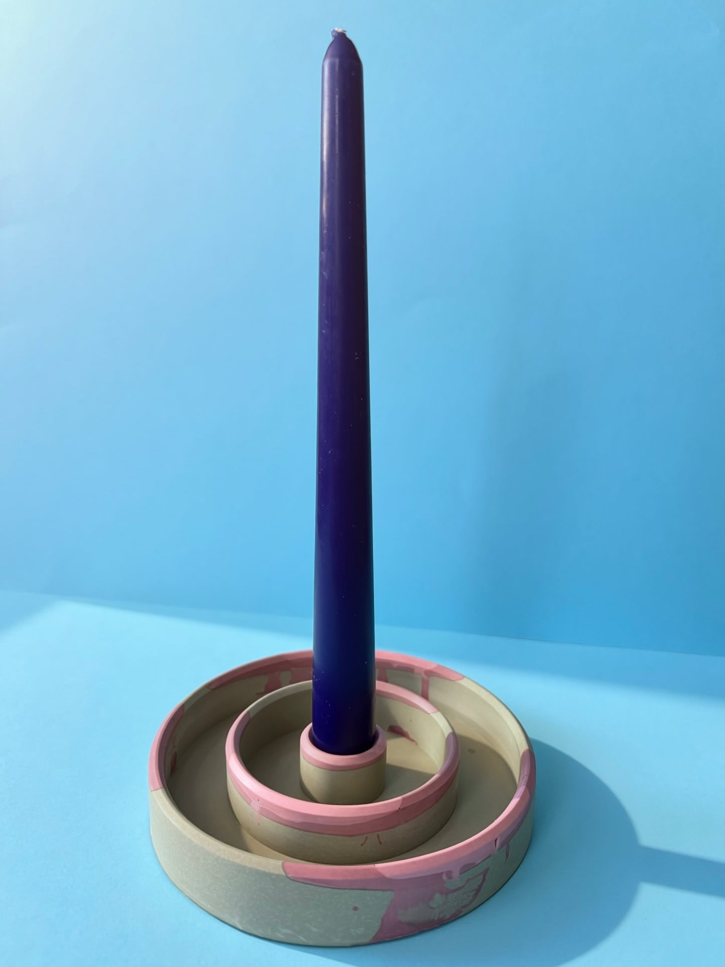 Ripple Candle Stick Holder