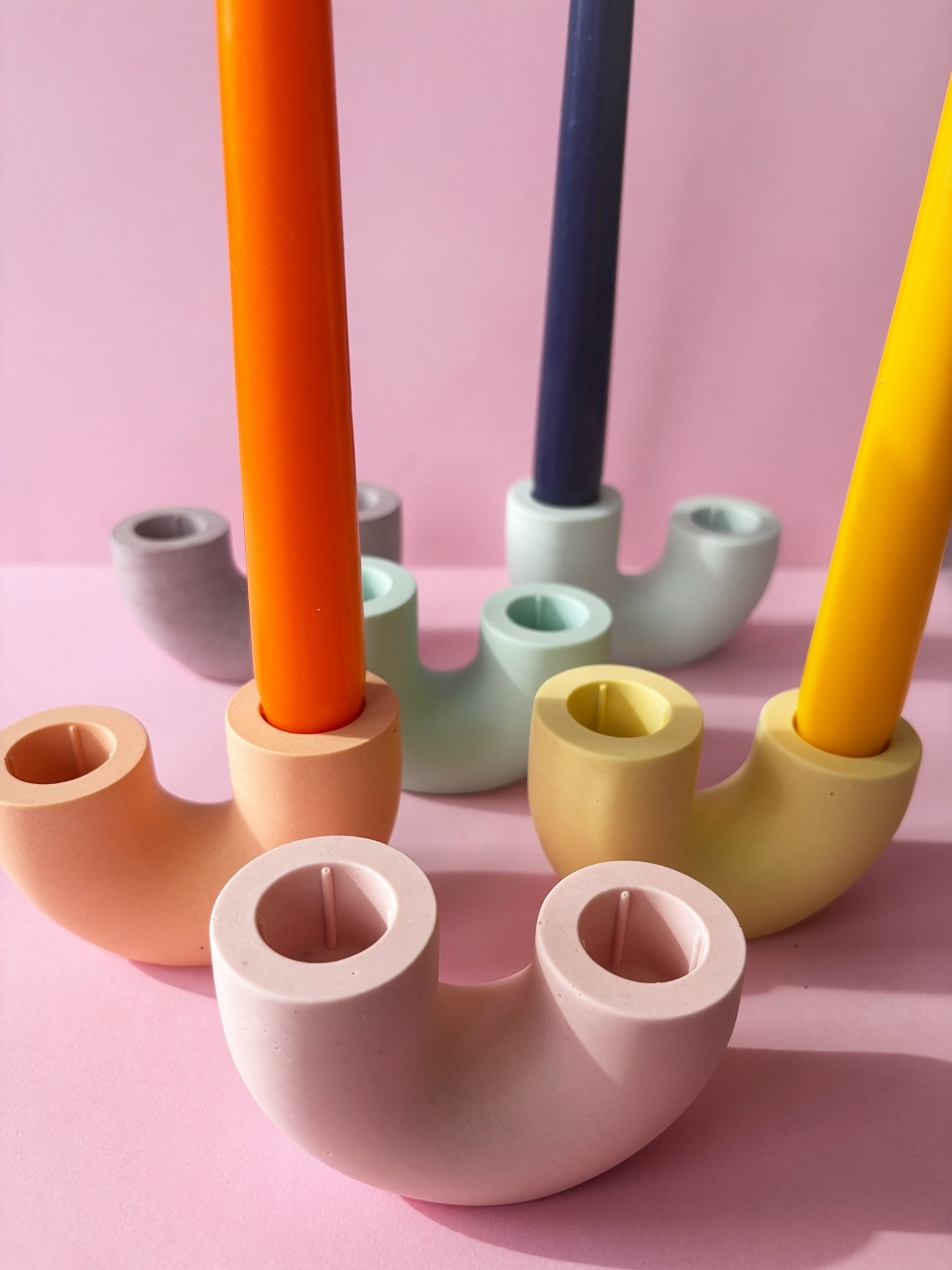 Solstice Pastel Tea Light Holder