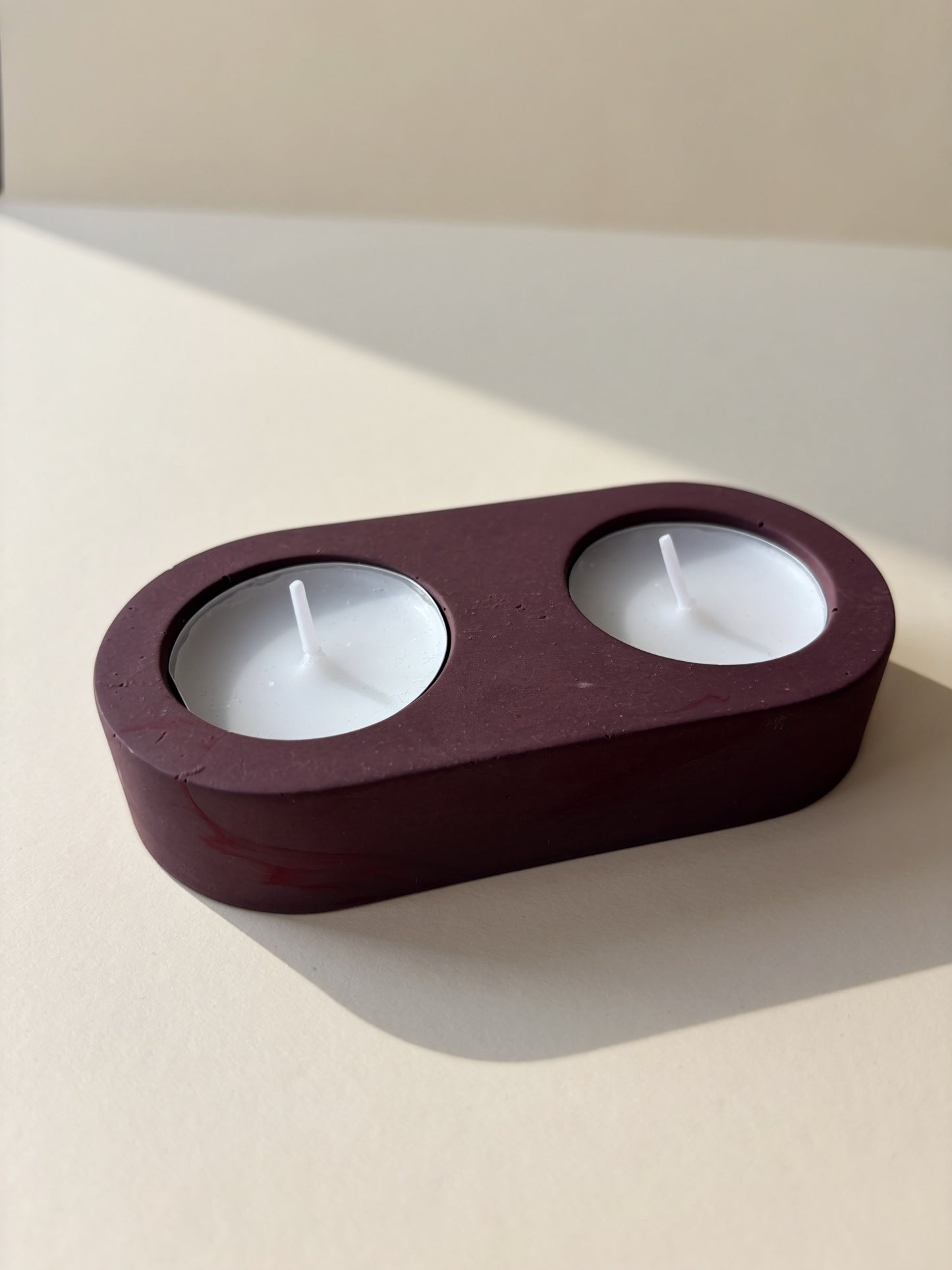 Twin Glow Tea Light Holder