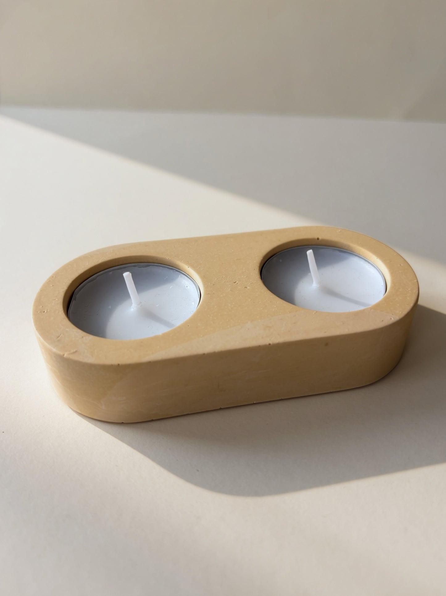 Twin Glow Tea Light Holder