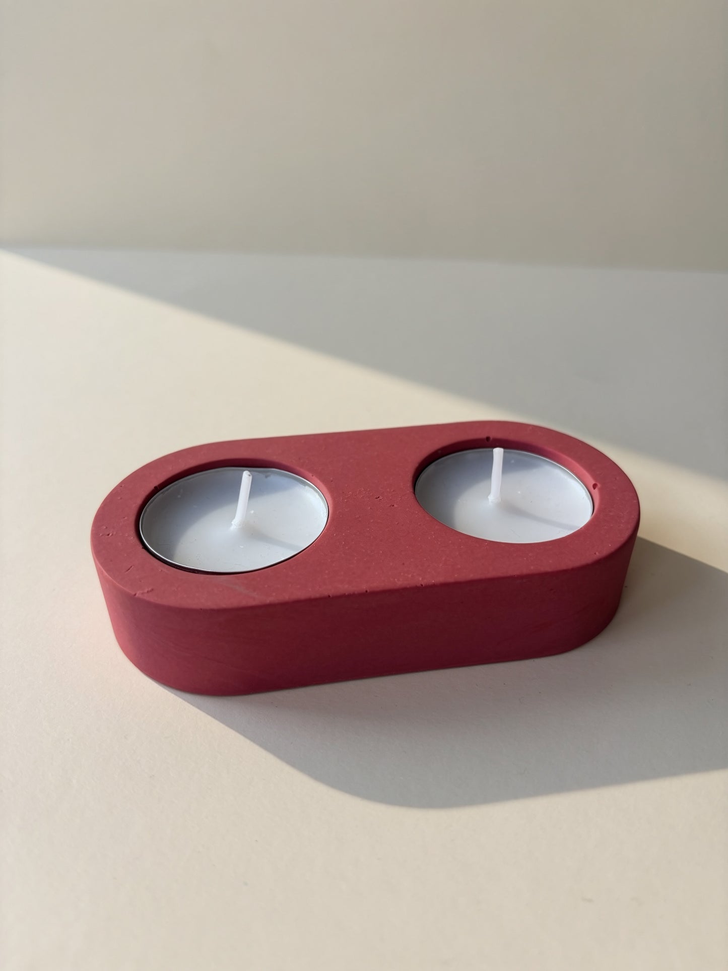 Twin Glow Tea Light Holder