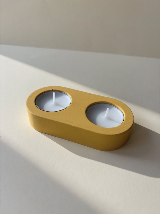 Twin Glow Tea Light Holder